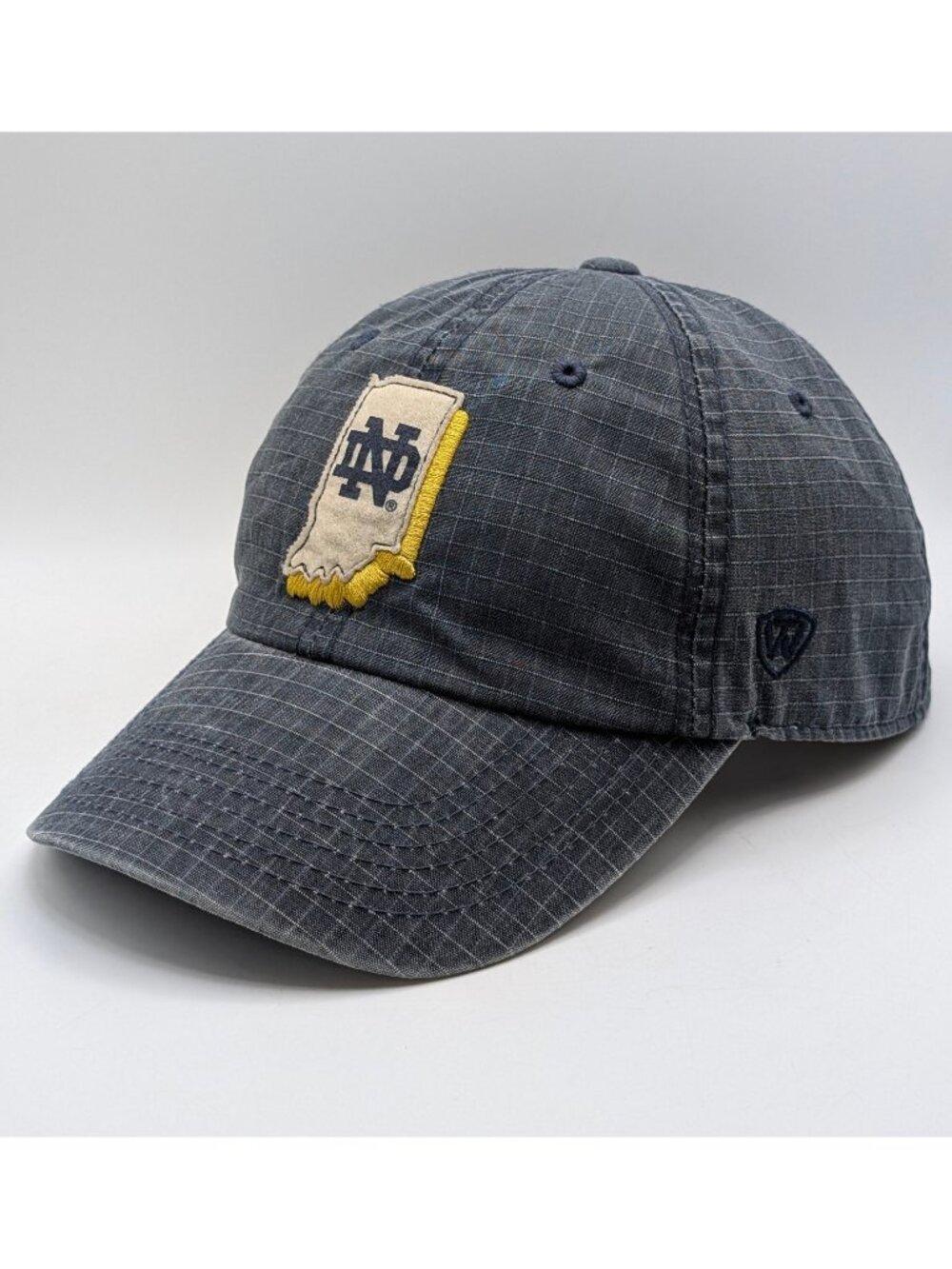 Notre Dame Fighting Irish Top of the World Indiana TOW Hat Snapback Blue NCAA
